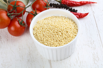 Raw millet