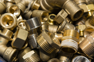 brass fittings and pipes for pipelines
