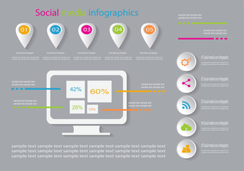 IT infographic elemets