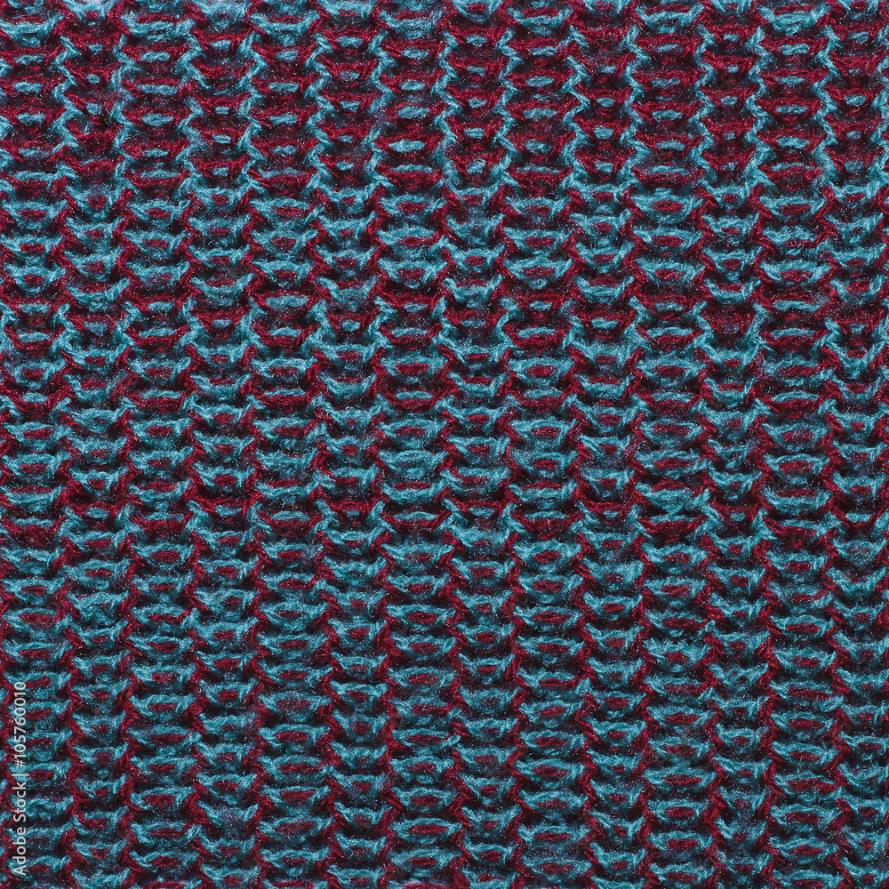 Poster knitting wool texture for pattern