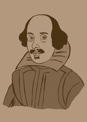 Shakespeare vintage icon