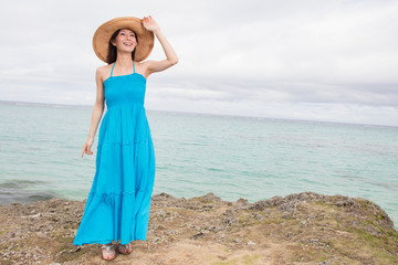 リゾート　女子一人旅