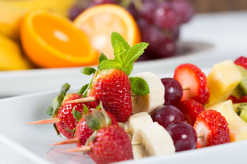 Fruit skewers