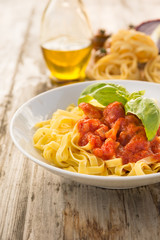 Tagliatelle al sugo di carne
