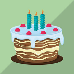 Cake icon design