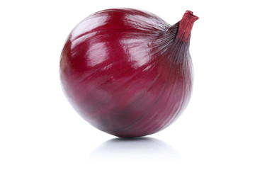 Rote Zwiebel Gemüse Freisteller freigestellt isoliert