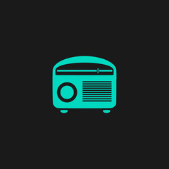 Retro revival radios tuner vector illustration.