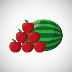 Fruits icon design