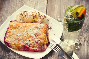 Cherry Strudel