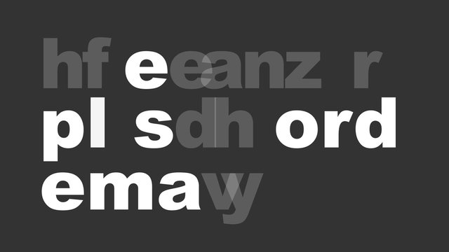 Username, password, email.
Password guessing code visualization.