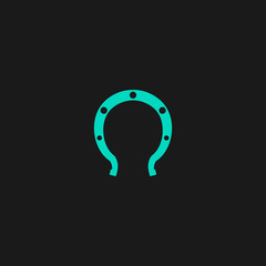 Horseshoe flat icon