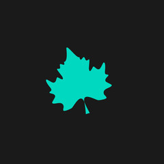 Maple Leaf Silhouette