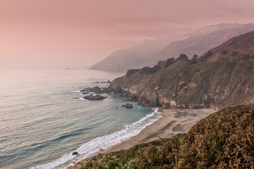 Obraz premium Central California Coastal Landscape