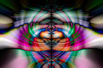 Abstract Swirl Multicolored