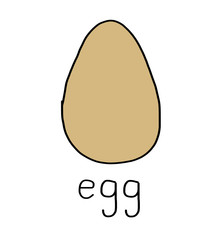Illustration of an egg