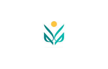 health human spa yoga logo