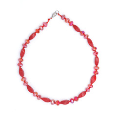red beads isolated