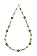 beads from natural stones isolated