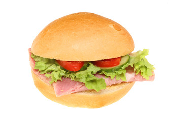 Ham salad roll