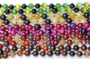 texture of color beads