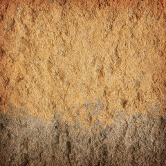 Layer of soil underground