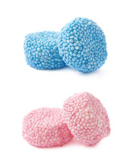 Gelatin based candy isolated