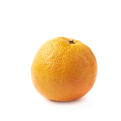 Ripe orange fruit isolated