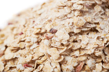 Pile of oatmeal groats 