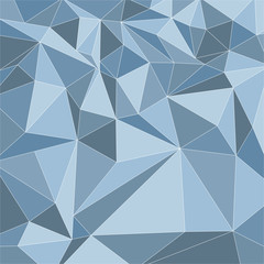 Abstract dark blue triangle background