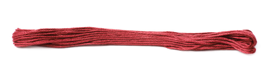 Embroidery thread yarn isolated