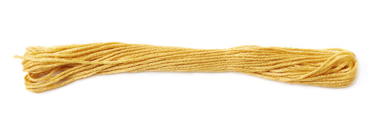 Embroidery thread yarn isolated