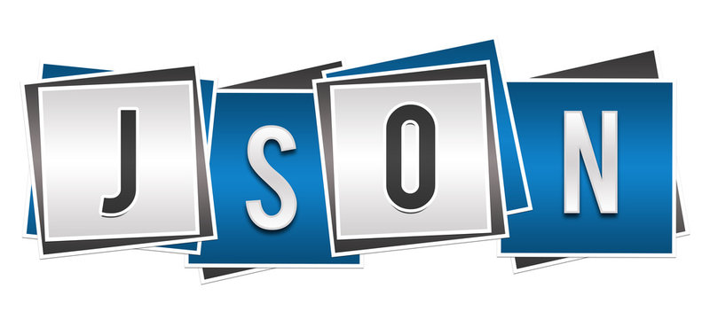JSON Blue Grey Blocks 