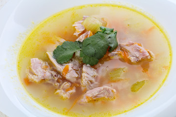 Chicken soup
