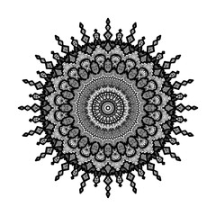 Mandala Line Template