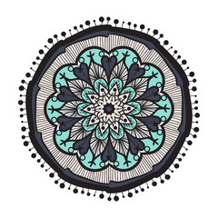 Mandala Line Template