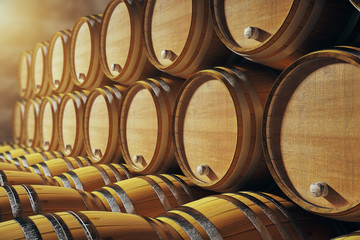 Barrels closeup