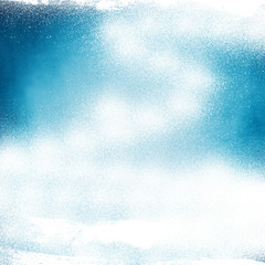 Abstract blue background.
