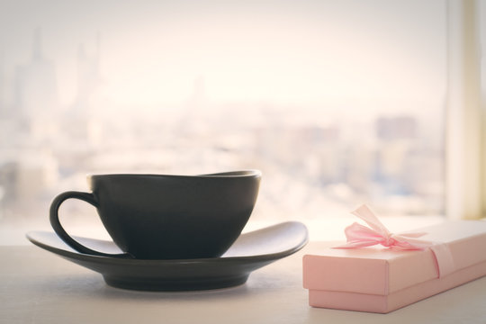 Coffee and small present