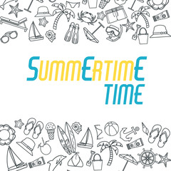 Outline Beach Icon A