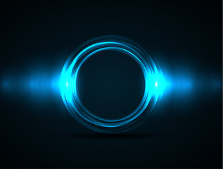 Vector abstract circle