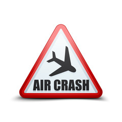 Air Crash Hazard sign