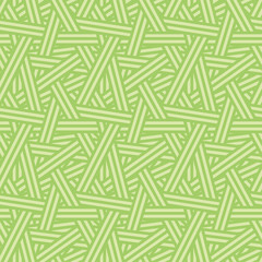 Seamless Vector Interweaving Lines Nature Pattern