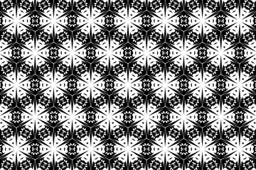 Picture with black and white elements. 22
