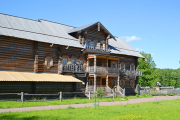 Reconstruction of the farm house.