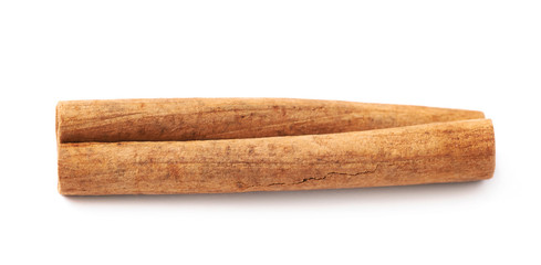 Cinnamon stick isolated
