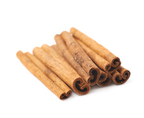 Cinnamon stick isolated