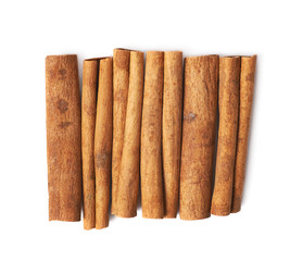Cinnamon stick isolated