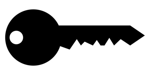 Schwarzer Schlüssel