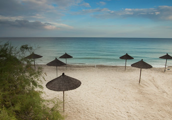 beach in peninsula Kassandra,Greece