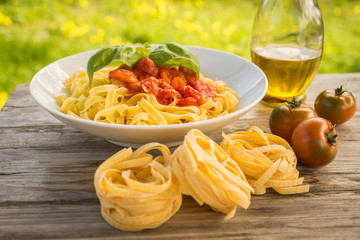 Tagliatelle al sugo di carne